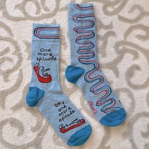 FINAL SALE $5 // Men's Blue Q Socks NWOT